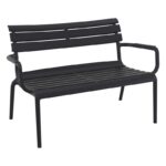 Αγόρασε PARIS ΚΑΝΑΠΕΣ BLACK 116X70X75εκ. ΠΟΛ/ΝΙΟΥ σε μοναδική τιμή στο clickforshop.gr
