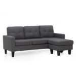 Αγόρασε LIANA S DARK GREY ΥΦΑΣΜΑ ΓΩΝΙΑ 185Χ126X84εκ. σε μοναδική τιμή στο clickforshop.gr
