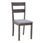 Αγόρασε Καρέκλα Dallan  pakoworld σε καρυδί απόχρωση 40x47.5x89εκ σε μοναδική τιμή στο agoraepiplou.gr