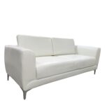 Αγόρασε Καναπές Τριθέσιος ArteLibre ELFRIC Λευκό PU 190x81x81cm σε μοναδική τιμή στο agoraepiplou.gr