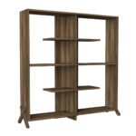 Αγόρασε Βιβλιοθήκη ArteLibre Kos Σκούρο Καφέ 112x22x115cm σε μοναδική τιμή στο agoraepiplou.gr