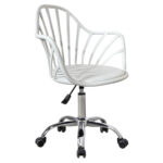 Αγόρασε Καρέκλα Γραφείου ArteLibre SRI-LANKA Λευκό PP/PU 56.5x55.5x83cm σε μοναδική τιμή στο agoraepiplou.gr