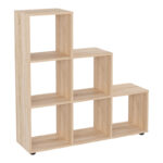 Αγόρασε Βιβλιοθήκη Schody pakoworld σε oak απόχρωση 105.5x29.2x107εκ σε μοναδική τιμή στο agoraepiplou.gr