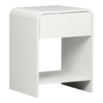Αγόρασε Κομοδίνο Zeplen pakoworld MDF σε λευκή απόχρωση 40x40x53εκ σε μοναδική τιμή στο agoraepiplou.gr