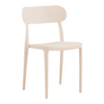 Αγόρασε Καρέκλα Amvroan στοιβαζόμενη pakoworld με UV protection cappuccino pp 51x49x79.5εκ σε μοναδική τιμή στο agoraepiplou.gr