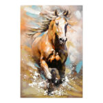 Αγόρασε Πίνακας σε καμβά Horse Inart 60x3x90εκ σε μοναδική τιμή στο agoraepiplou.gr