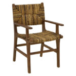 Αγόρασε Πολυθρόνα Refane pakoworld φυσικό teak ξύλο-ψάθα 55x60x85εκ σε μοναδική τιμή στο agoraepiplou.gr