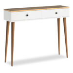 Αγόρασε το Κονσόλα μελαμίνης Alis Megapap χρώμα pine white 110x29x88εκ. σε μοναδική τιμή στο agoraepiplou.gr