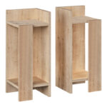 Αγόρασε το Κομοδίνο Elos Megapap σετ 2 τεμαχίων χρώμα sapphire oak 25x27x60εκ. σε μοναδική τιμή στο agoraepiplou.gr