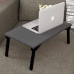 Αγόρασε το Τραπεζάκι laptop Sidon Megapap από μελαμίνη χρώμα ανθρακί 60x35