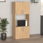 Αγόρασε το Ντουλάπα κουζίνας Armado Megapap χρώμα sapphire oak 60x32x140εκ. σε μοναδική τιμή στο agoraepiplou.gr