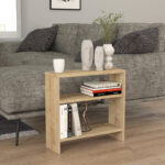 Αγόρασε το Τραπεζάκι βοηθητικό Silvanus Megapap χρώμα sapphire oak 51x17