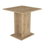 Αγόρασε το Τραπέζι Allos Megapap χρώμα sapphire oak 75x75x77εκ. σε μοναδική τιμή στο agoraepiplou.gr